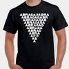 ABRACADABRA Eye Chart Magic Magician Trick Funny Protest Tee  T Shirt