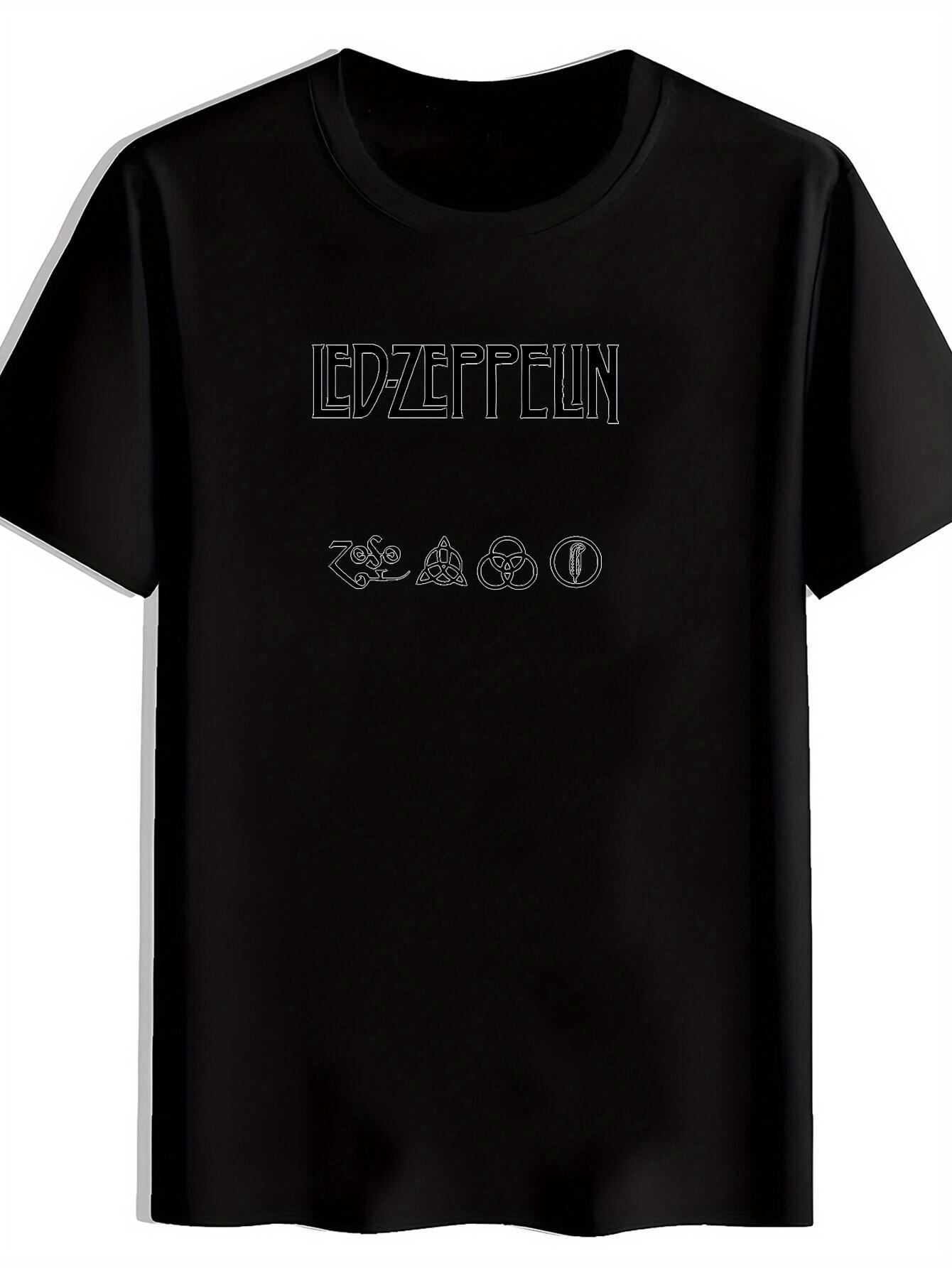 T-shirt LED-ZEPPELIN Zoso Print L