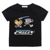 Boys Girls Tops The Creature Cases Anime Print T-shirts Children Intellectual Fun Cartoon Tshirts Kids High Quality Cotton Tees
