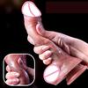 Realistic Dildo Vibrator Thrusting Penis Real skin Cock Penetration Anal Vaginal Telescopic Dick Butt Plug Sex Toy For Women 18+