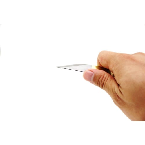 Yoshiharu Pennant Knife SS Brass Sheath