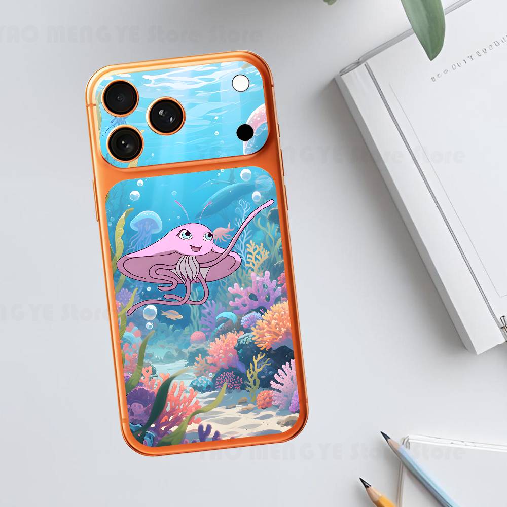 

Adventures of Little Carp For IPhone 17 Pro ProMax Full Back Cover Decal Wrap Skin Rear Protective Sticker Film 17PM