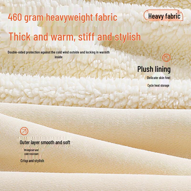 JEANSWEST LIFE Men's Heavyweight Alpaca Fleece Lined Hooded Sweatshirt