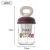 Teletubbies Transparent Glass Straw Cup