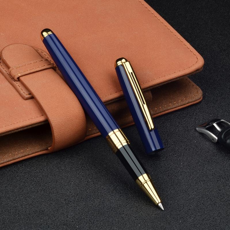 Business Minimalist Design 0.5mm Metal Signature Pen Business Office Ballpoint Pen