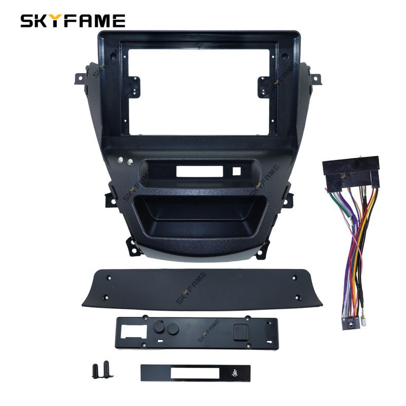 SKYFAME Car Frame Fascia Adapter Android Radio Dash Fitting Panel Kit For Hyundai Elantra Avante