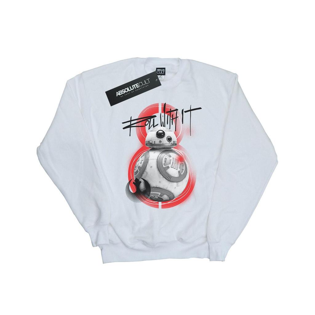 STAR WARS Jungen The Last Jedi BB-8 Roll With It Sweatshirt