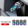 Metallic New 4Pc Car Wheel Tire Valve Caps Air Stem Covers Accessorie For Honda Accord Odyssey CRV Jazz Pilot Civic City HRV CRX GI1