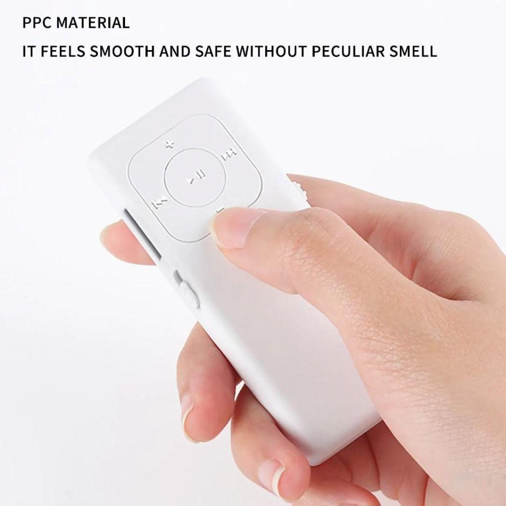 Long Strip Student MP3 Solid Color Mini Music Player Portable MP3 Music Player  Children Gift