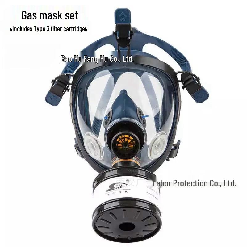 SANSHENG S100X-2 Full Face Gas Mask Set Standard Size