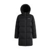 BINJORA Women's Hooded Mid-Length Puffy Down Jacket