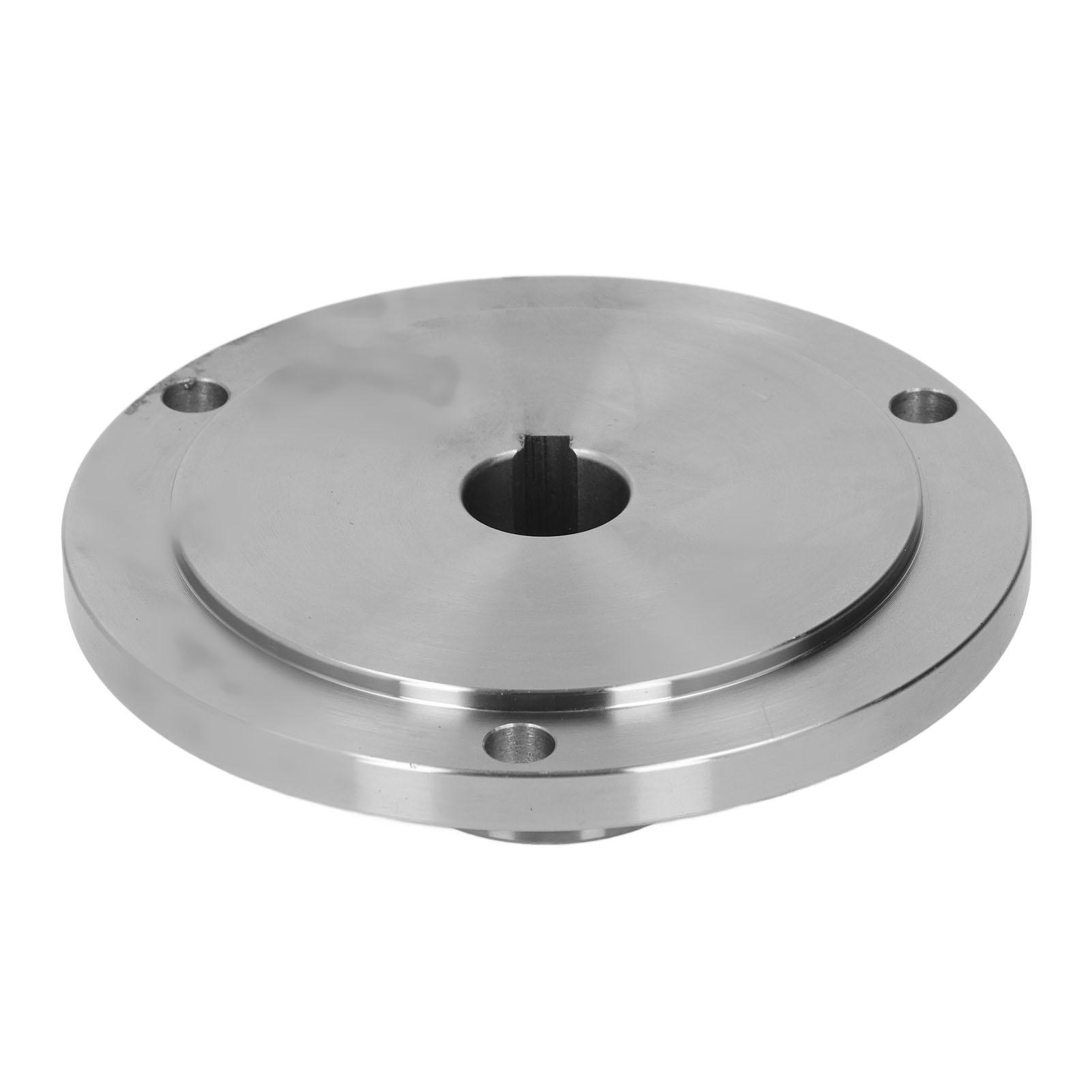 Lathe Faceplate High Manganese Steel 3 Hole 130mm Accessory for K11‑130 K12‑130 K72‑130 30mm   1.18in