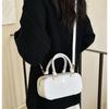 Solid Color Jelly Hobos Handbag Casual Dirty Resistant Crossbody Bag Pvc Waterproof Crossbody Satchel Cosmetic Storage Bag
