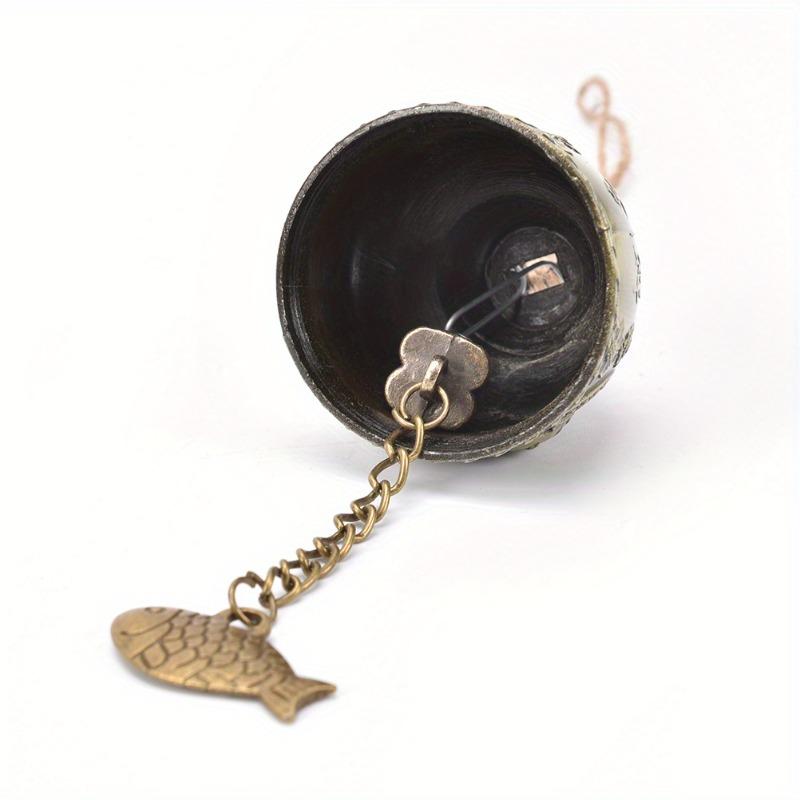 Gift Crafts for Good Luck Lucky Blessing Feng Shui Wind Chime Buddha Statue Pattern Bell Fortune Home Car Hanging Decor