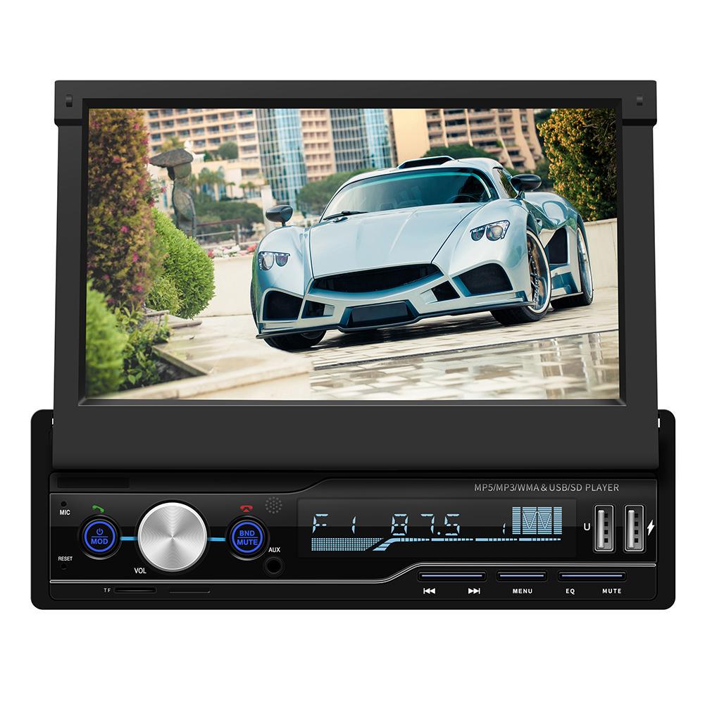 T100 7 Inch Car Stereo MP5 Player RDS FM AM Radio BT USB AUX Head Unit