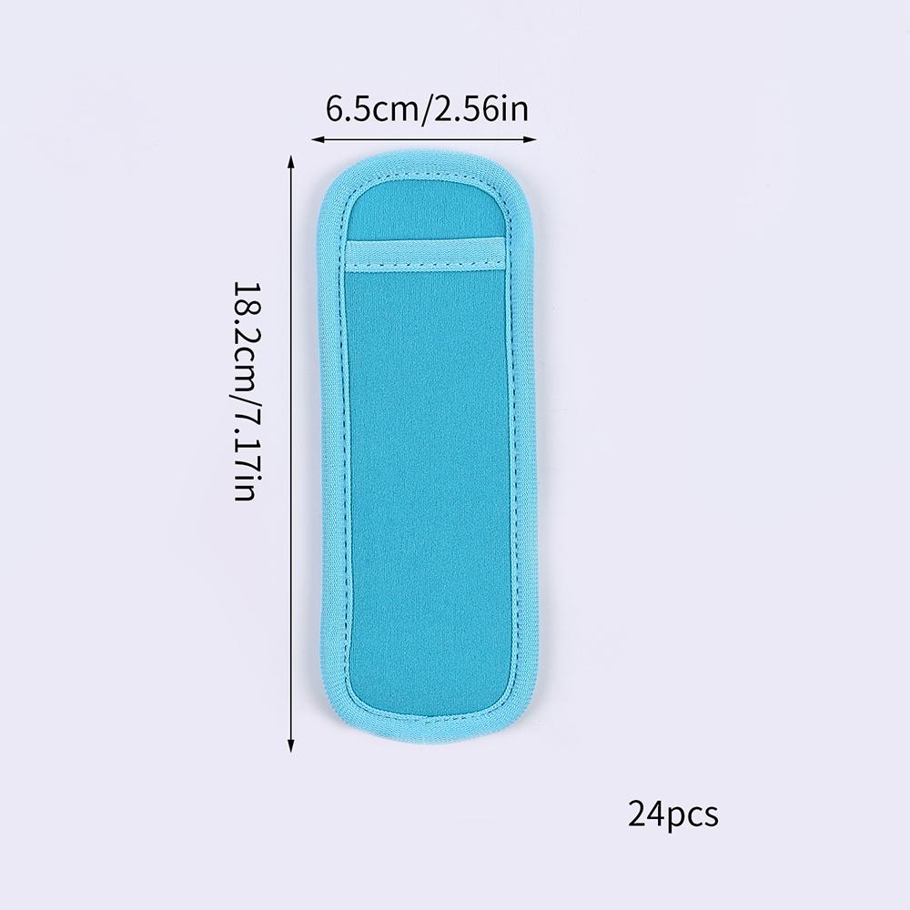 Xiaomi 24 Peças Mangas Reutilizáveis para Picolé Sacos para Picolé Suporte Anticongelante para Picolé Suportes para Picolé de Congelador