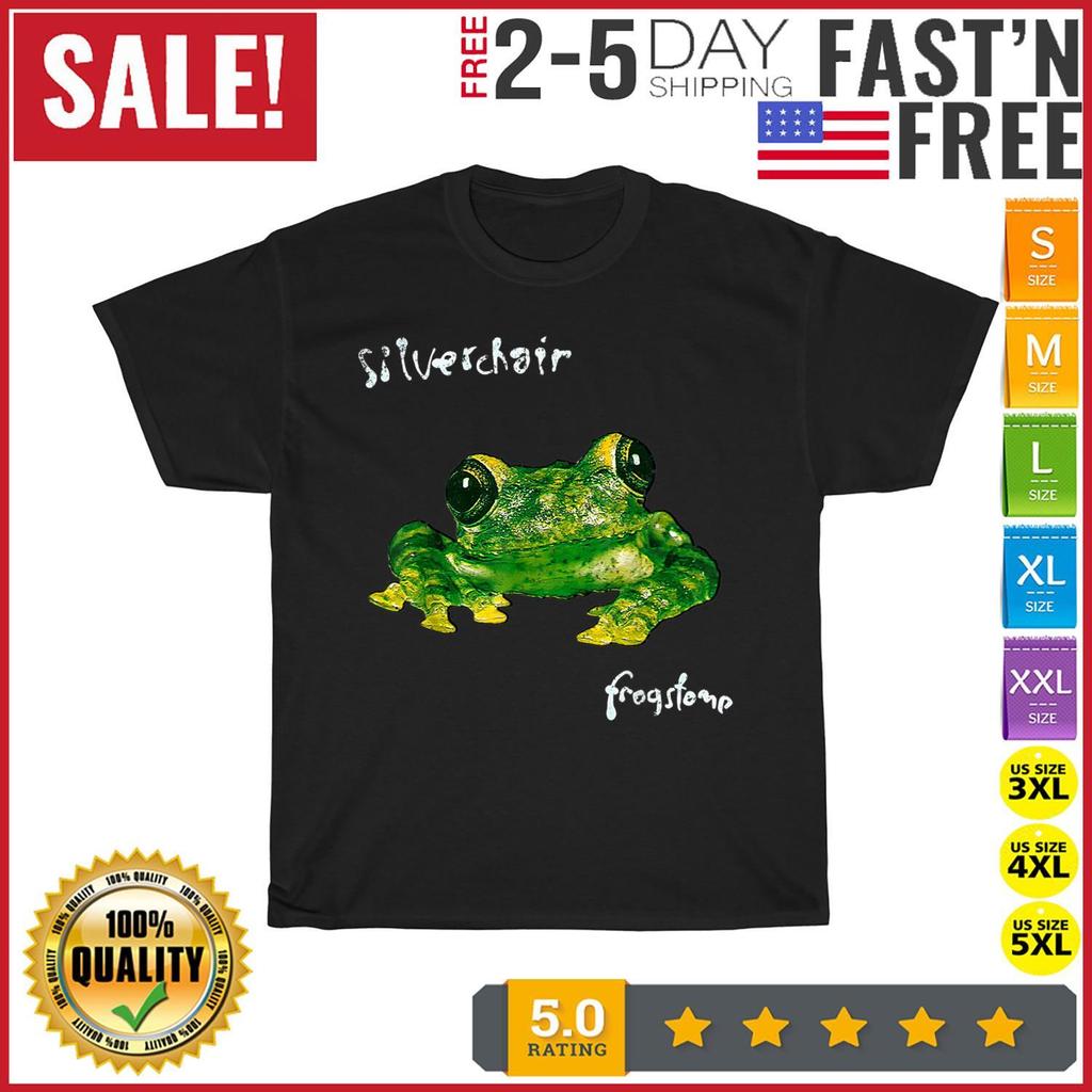 Vintage Silverchair Frogstomp Vintage T-Shirt Herren Damen T-Shirts Oberteil Herren Mode 2023 Damen T-Shirt Herren Damen T-Shirts Oberteil