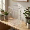 Leichtes Wirbellosenterrarium mit belüftetem Deckel, vielseitig