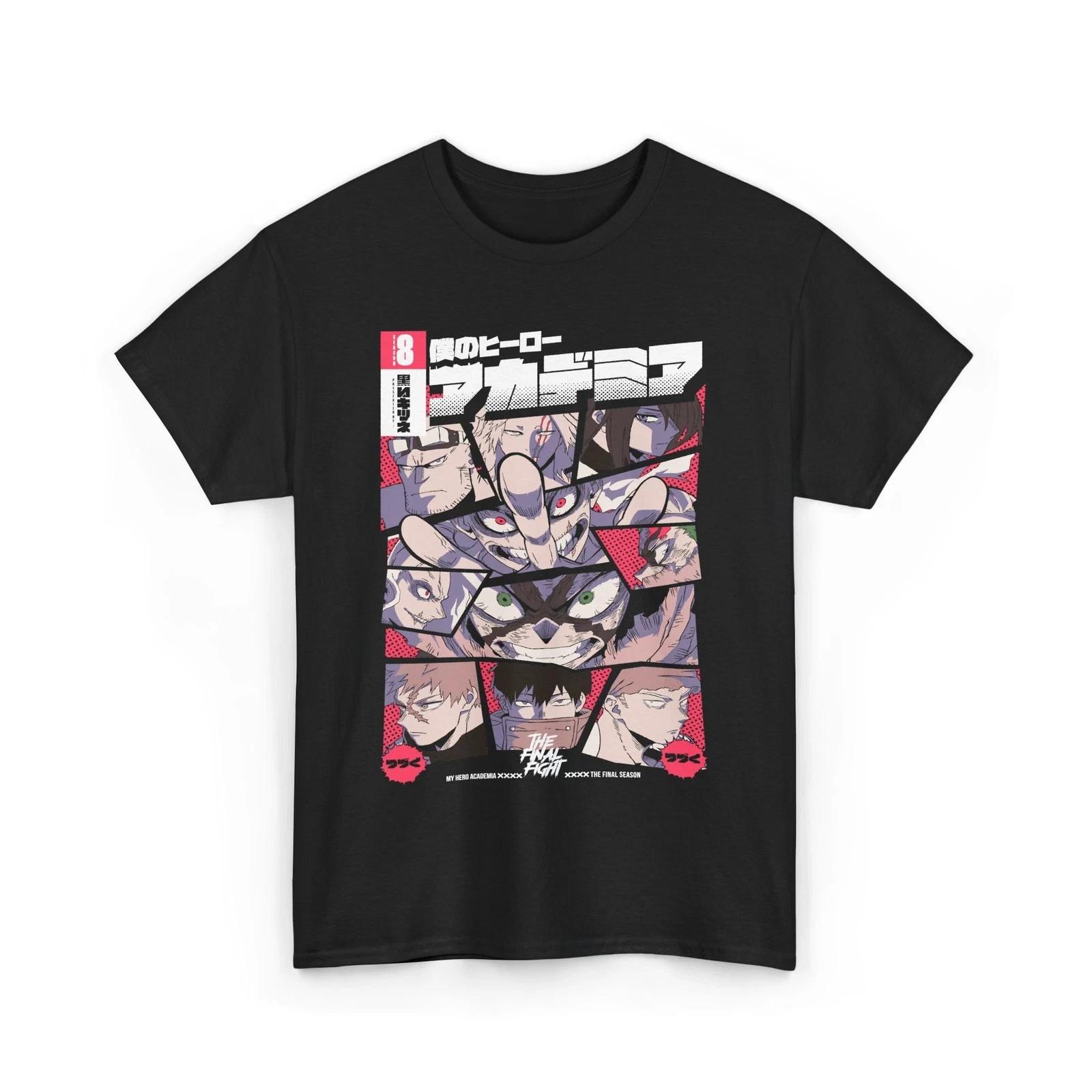 MHA THE LAST FIGHT My Hero Academia MHA Anime Girl Gift Shirt Tee XXXL