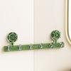 6 Hooks Rotating Suction Cup Rudder Hook Punch-Free Utensils Storage Row Hook  Kitchens