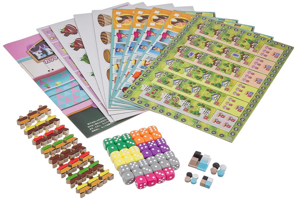 Arclight Cupcake Empire Full Japanese Version 60 Ages Board Game (2-4 Players, Minutes, 10+)