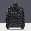 Herrenmode Marke Kapuzen Winter Baumwolljacke