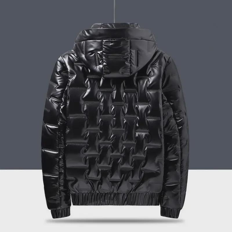 Herrenmode Marke Kapuzen Winter Baumwolljacke