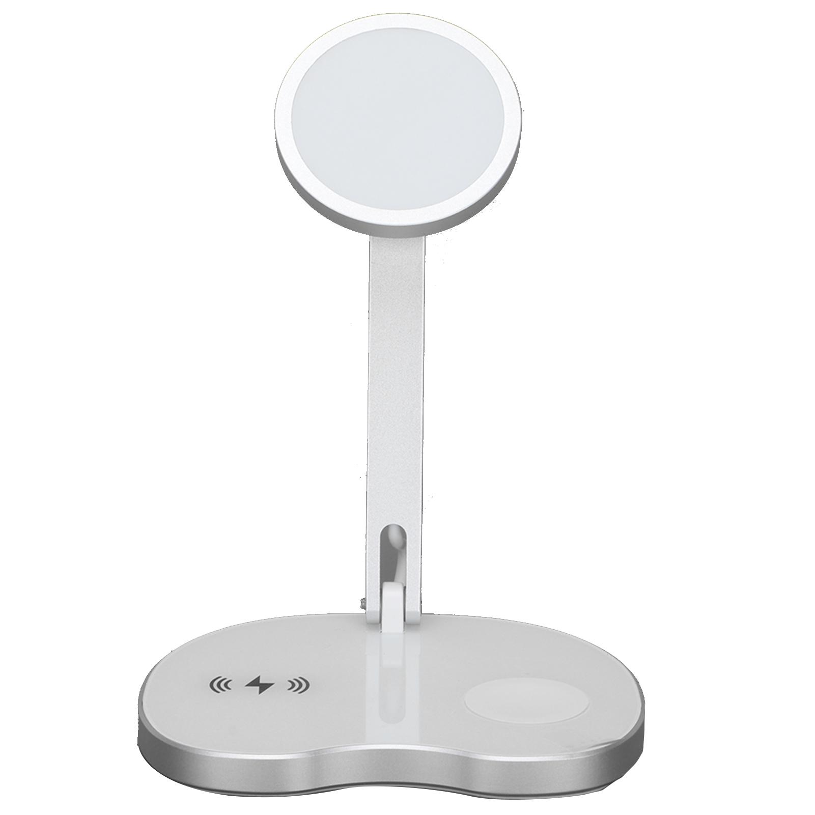 

Y5 Многофункциональное беспроводное зарядное устройство Складное 15 Вт быстрое зарядное устройство из алюминиевого сплава Портативное магнитное