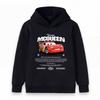 Kids Boys Girls Pullover Hoodie, Cute Red Racing Car Print Long Sleeve Casual Sweatshirt, Soft Comfortable Top for Daily Wear Party Gift for Little