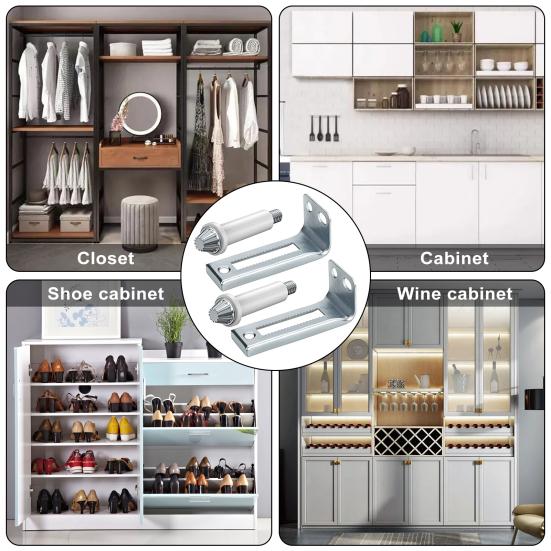 Bifold Door Hardware Simple Installation Door Hinge Accessories Bi-fold Closet Door Hardware Repair Tool Kit