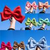 Cloth Cloth Satin Ribbon Bow 12 Colors Helmet Headwear Helmet Bowknot  Electric Vehicle Decoration