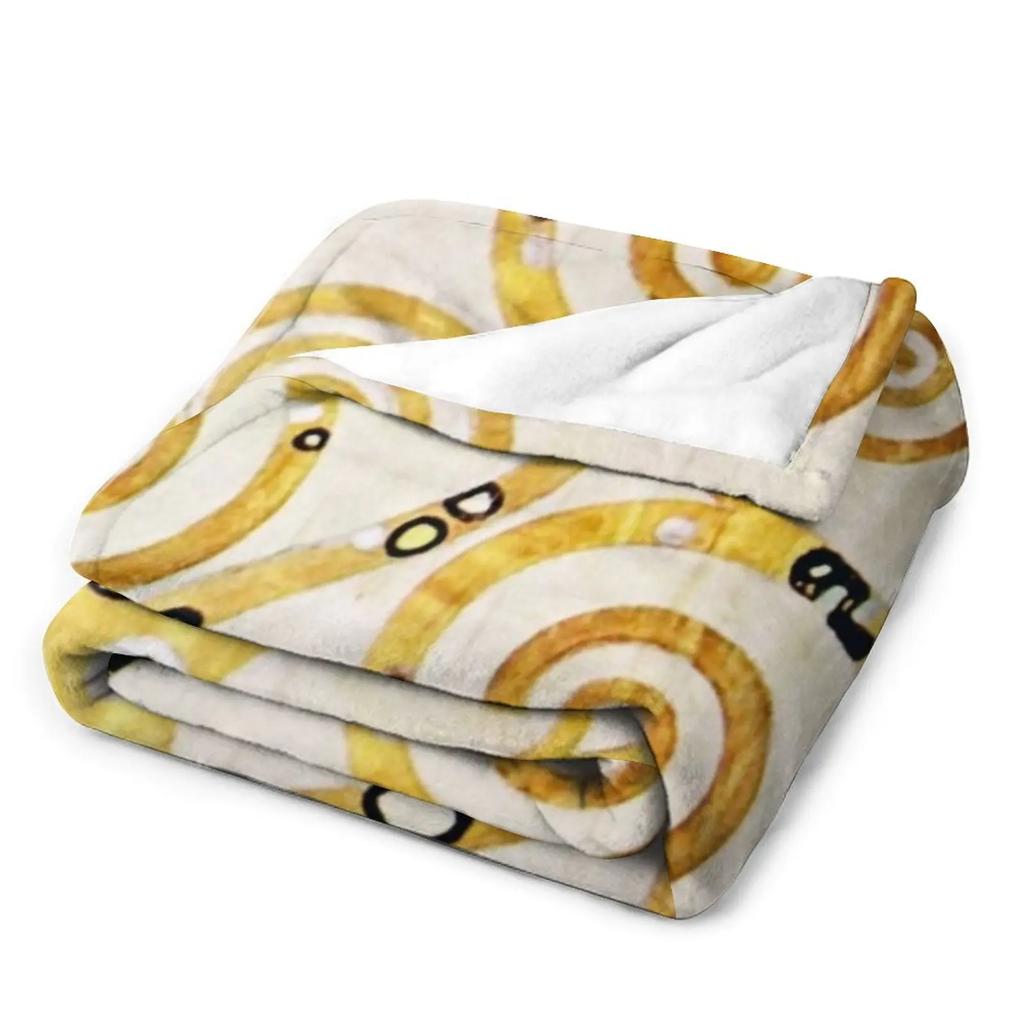 Gustav Klimt - Tree Of Life Throw Blanket Large Blanket Bed Plaid Soft Plaid
