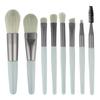 Set aus 8 Premium Synthetik-Make-up-Werkzeugen mit Tasche Foundation-Pinsel Make-up-Pinsel Make-up-Anfänger