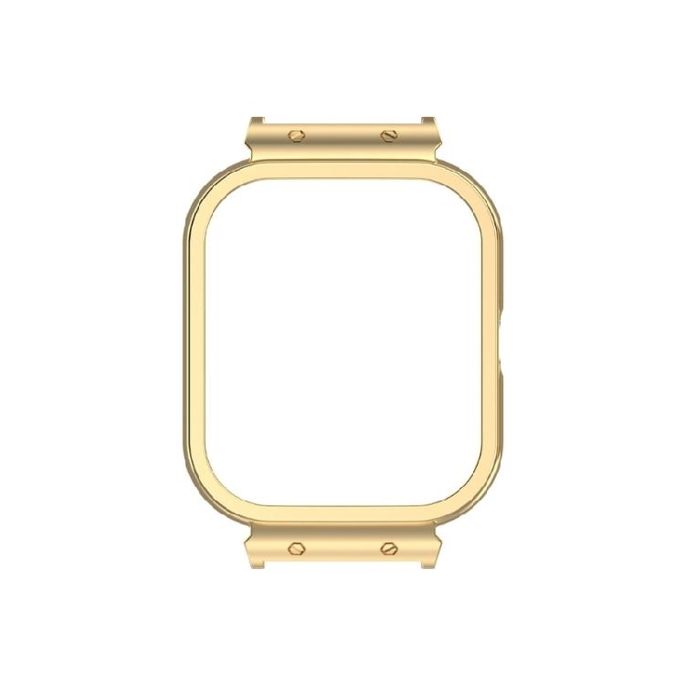 Metal Shell Protector Cover Shell for IQOO Watch Scratchproof Housing Case 20mm Belt Connector Watch Accessories