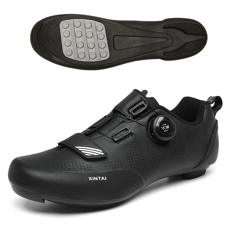 

Outdoor Cycling Shoes Breathable Bicycle Shoes Men S And Women S Rotating Buckle Mountain Lock Highway Lock Unlocked Leather Surface 47