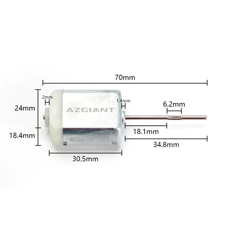 5 pcs AZGIANT DC 12V FC280-SC-20150 Car Door Lock Engine Folding Mirror Motor For Volvo S80 Nissan Murano 2003 Ford Focus DIY