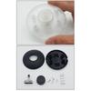2Pcs Round Foot Reset Button Online Switches Step On Button Control Floor Footswitch Foot Pedal Push Switches Enduring