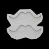 Size Beard Silicone Mold Eight-figure Beard Chocolate Fondant Wedding Banquet Gentleman Modeling Baking Decoration Mold