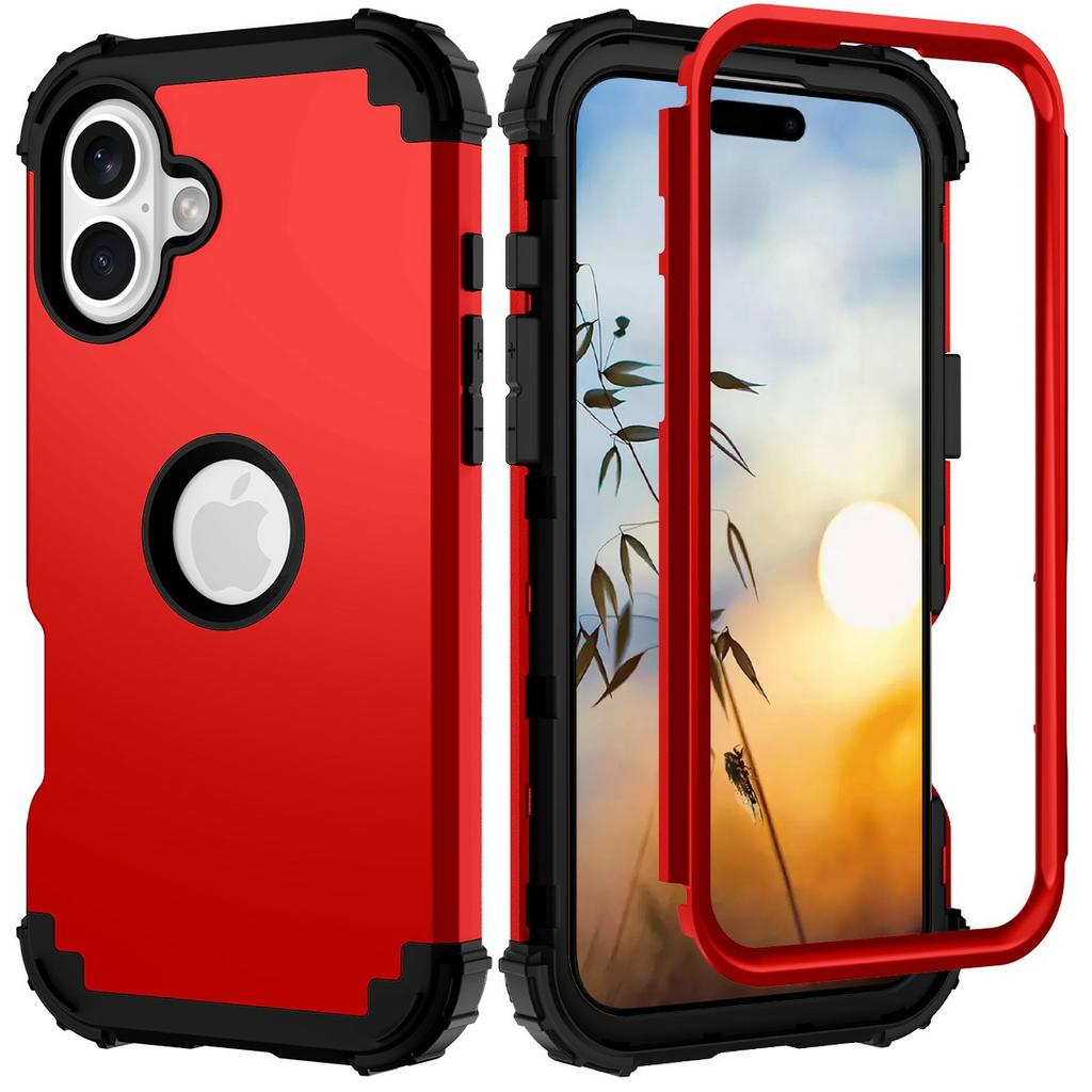 L-Style For iPhone 17 Case Shockproof PC+TPU Phone Back Cover