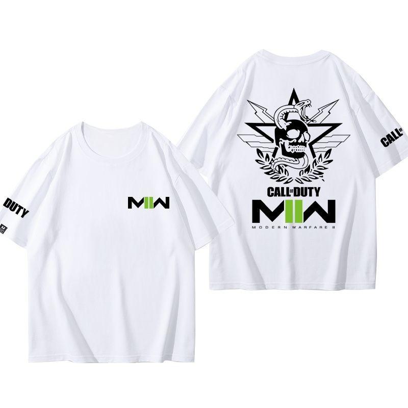 COD141 Task Force Special Forces Tričko s krátkým rukávem Call of Duty Modern Warfare Hra 2 Periferní Pánské a dámské bavlněné tričko