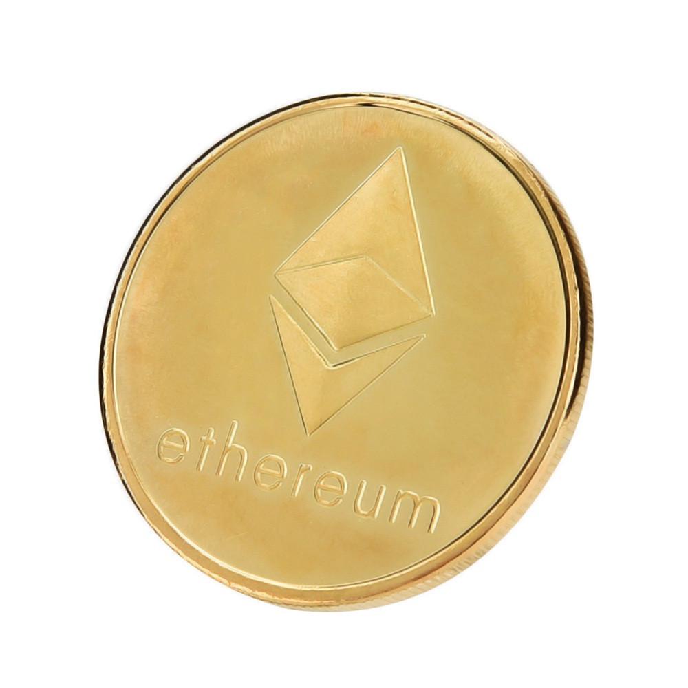 Nikita) Pièce commémorative plaquée or à collectionner en fer doré ETH  Ethereum Miner Coin XNB01 acheter à prix bas — livraison gratuite, avis  réels avec des photos — Joom