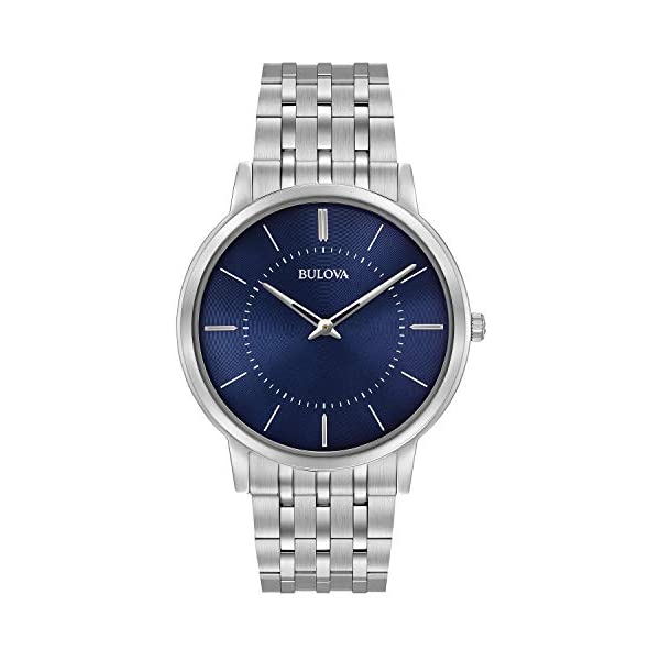 Мужские механические часы Bulova Черные 96A188 чёрный