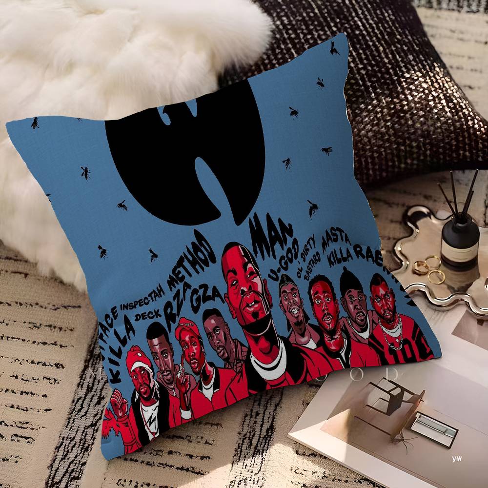 W-Wu-T-Tang C-Clan Group Cushion Cover Decorative Pillow Sofa Home Decor Case Pillow Cases