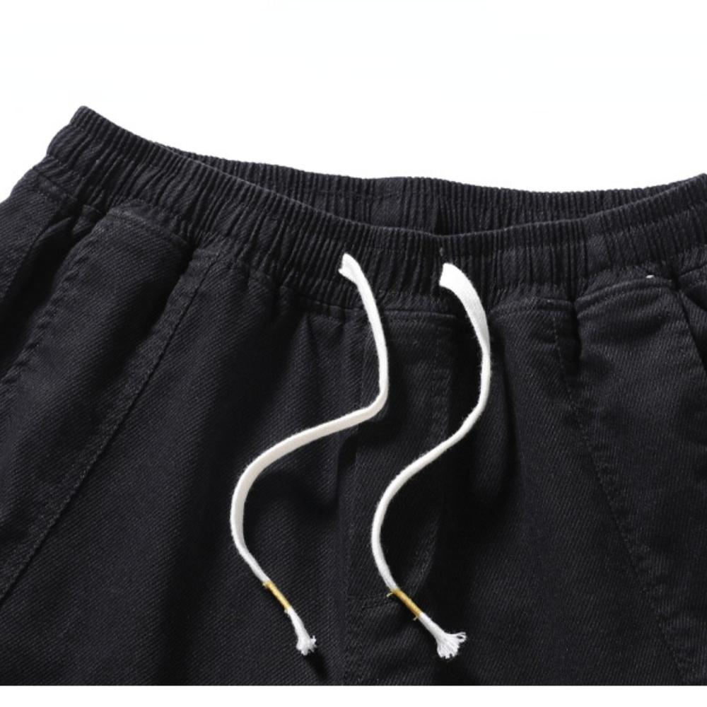 Herren Laufsport Shorts Casual Sommer Taille Elastizität Einfarbig Shorts Männer Plus Size Bottoms Kleidung
