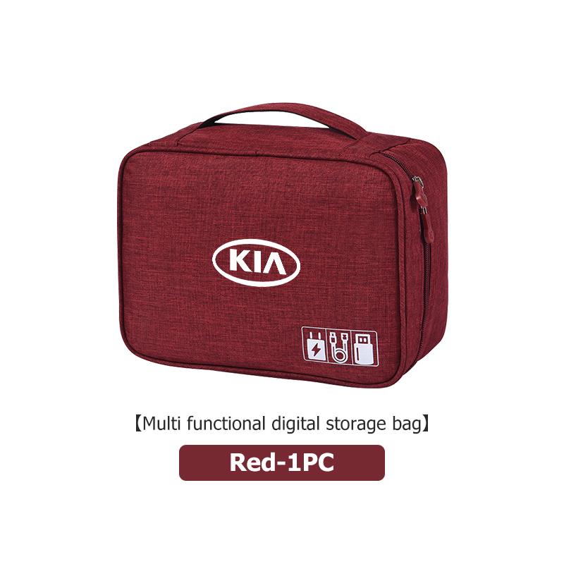 Для KIA Портативные Водонепроницаемые Цифровые Электронные Сумки для Хранения Аксессуары для Хранения Данных USB K5 K2 Rio Optima Sportage Venga Sorento