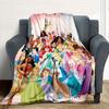 1pc, Disney Princess Collection Blanket, Soft and Warm Home Decorative Throw Blanket for All Seasons, Living Room, Travel, Camping, Car Blankets, Beac
