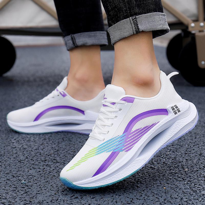 Sneakers fashion casual new couple shoes light breathable non-slip running shoes mesh breathable real explosive bottom running shoes