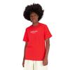 New Balance NB Athletics Icono Graphic Short Sleeve T-Shirt (WT31551), Women's TRD (True Red), Size Small