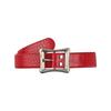 CORE BELT - CROC EMBOSSED (RED)