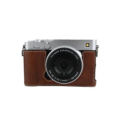 PU-Kameratasche (Halbgehäuse) für Fujifilm X-E5, Schutzhülle für Fuji XE5, untere Batteriefachabdeckung